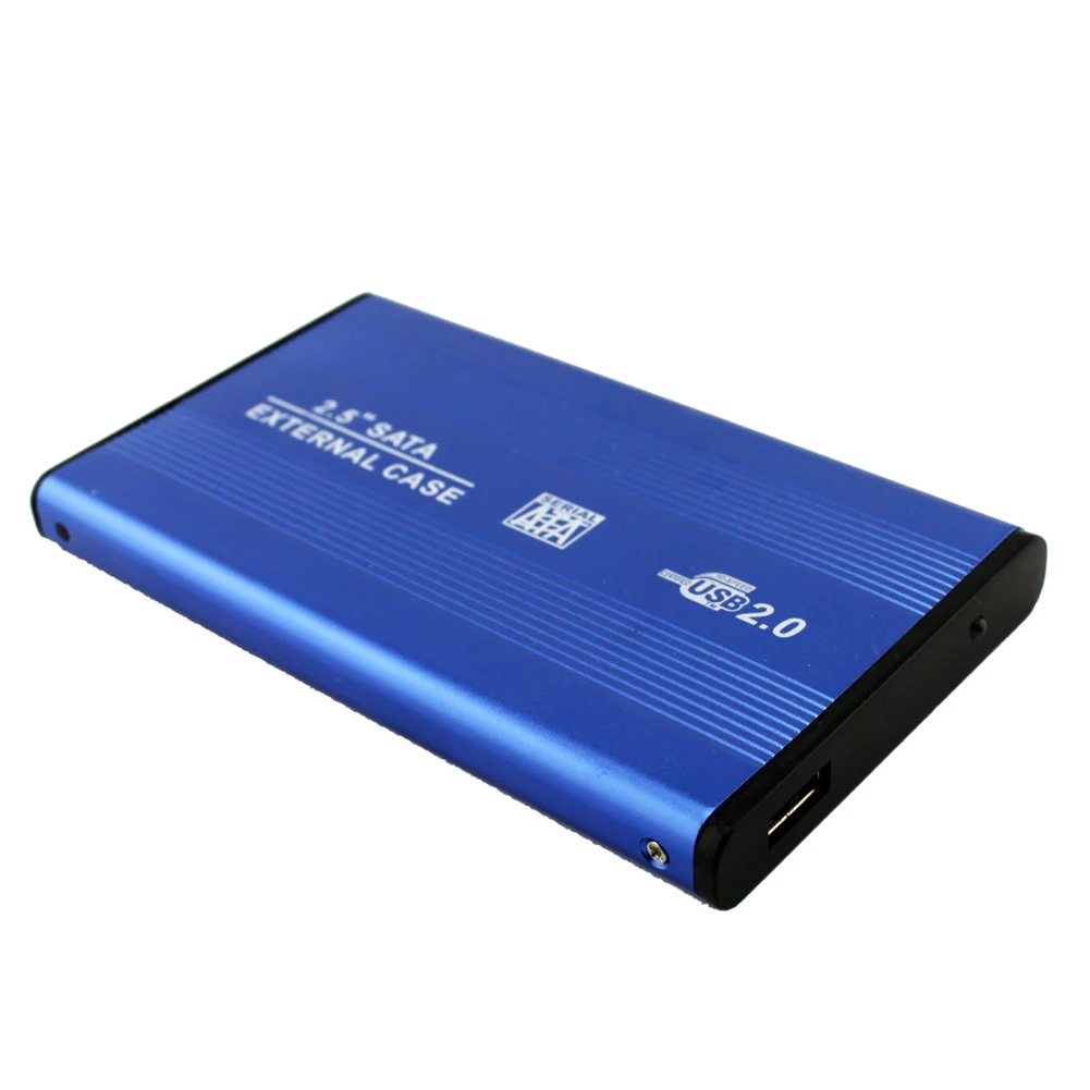 

2.5inch USB 2.0 External Hard Drives HDD Enclosure Box 480mbps Support 2TB Aluminum HDD Drive Case for 2.5" SATA Hard Disk Case