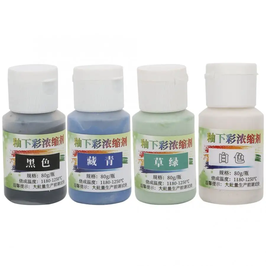 Концентрированный цветной глазурь под глазурью керамический пигмент средняя