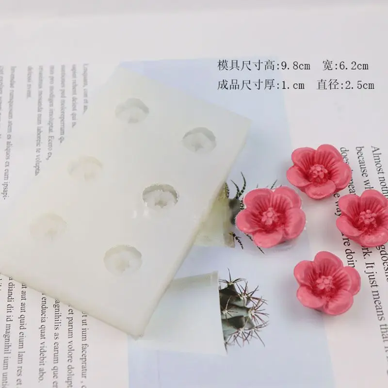 

Cherry Blossoms Flower Silicone Mold Resin Pendant Mold Jewelry Making Tools