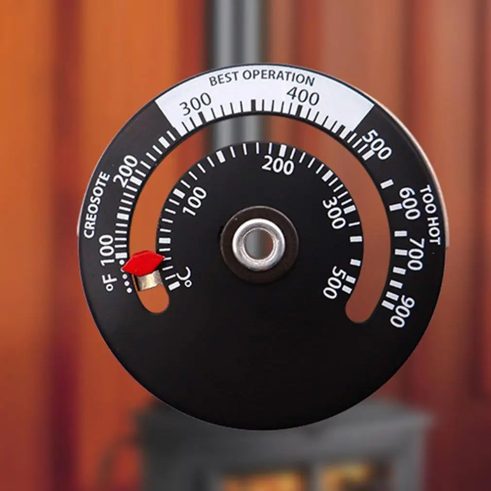 Термометр для камина магнитный трубный термометр градусов | Дом и сад