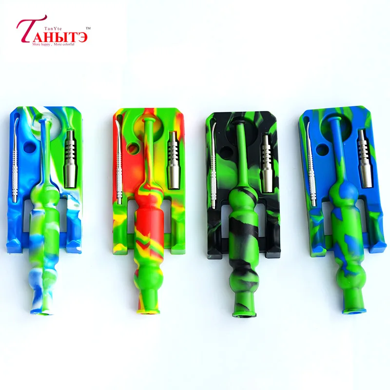 1 Набор Небьющийся коллектор трав гладкий съемный силиконовый держатель