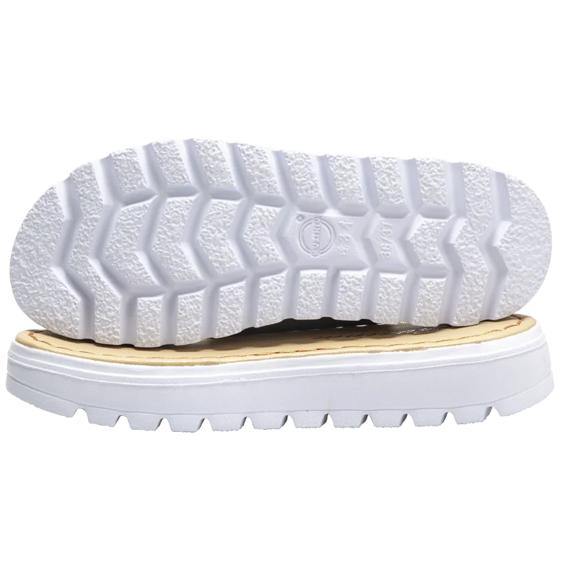 2021 Нескользящие домашние тапочки на платформе с вязаными спицами Материалы для