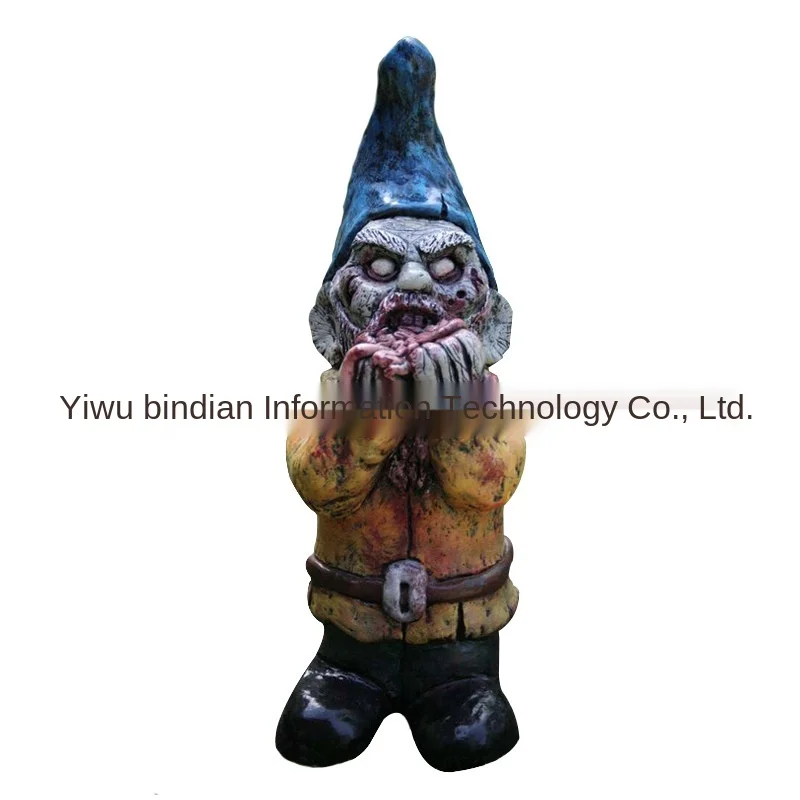 

Halloween Horror dwarf resin crafts decorations panic garden decoration