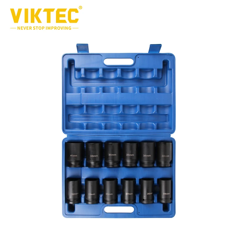 

VT14109 12PC 3/4" Impact Deep Socket Set