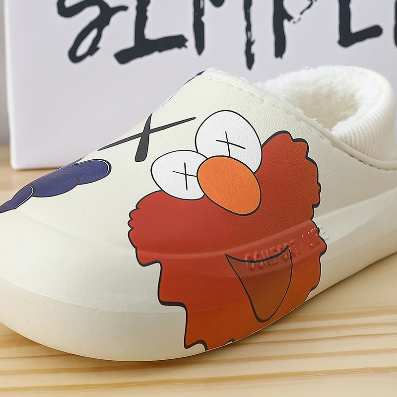 Водонепроницаемые Нескользящие домашние тапочки на толстой платформе с