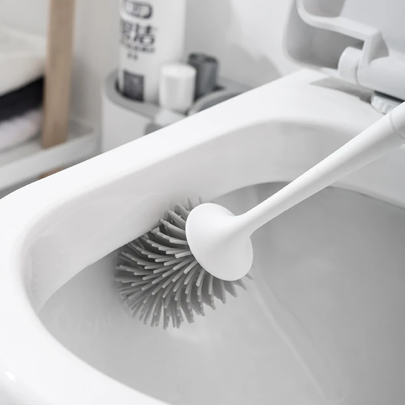 Щетка для унитаза без мертвых углов мягкая щетка подвесная настенная пола