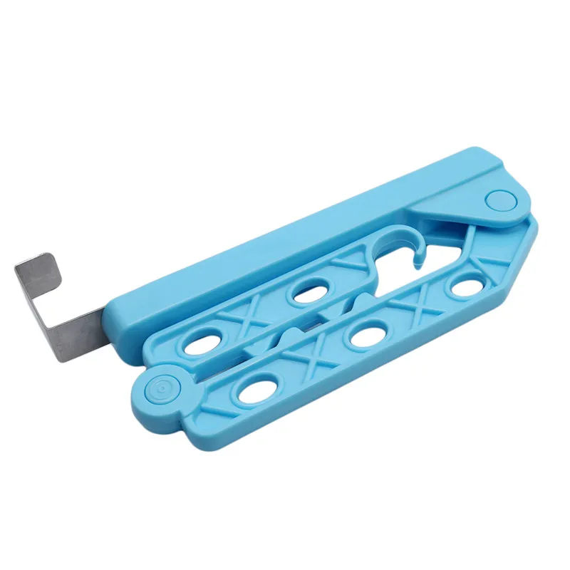 Дверная подвесная складная вешалка для одежды Волшебная с 5 отверстиями крючком