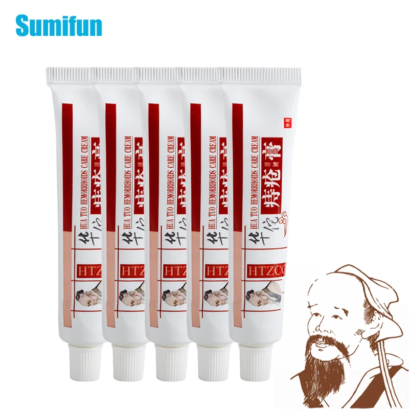 

5 шт., китайская мазь от геморроя