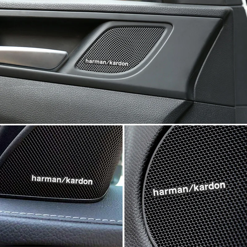 Автомобильные аудио наклейки harman/kardon для Acura RDX CDX Land Rover Discovery 4 5 Range Evoque Sport l320 l322 W204