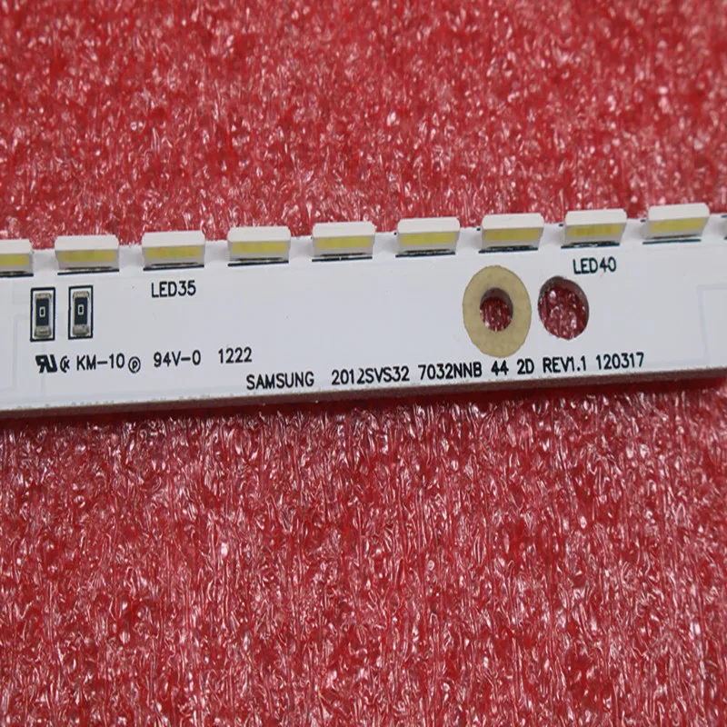 Новинка 10 шт./лот 44 Светодиода (6 в) Светодиодная лента для samsung UA32ES5500 SLED 2012SVS32 7032NNB 2D