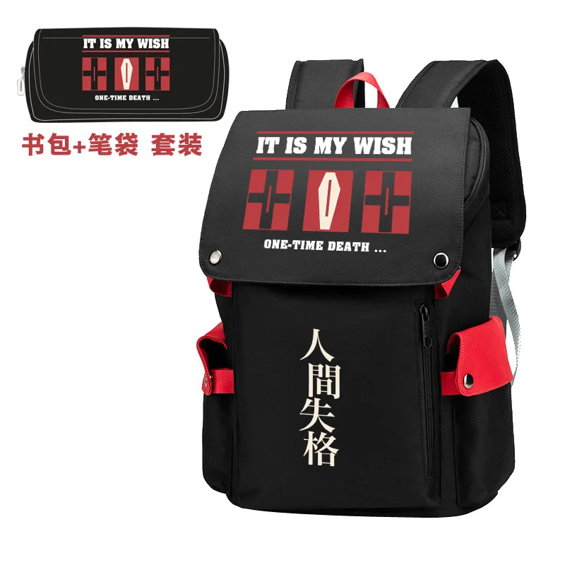 Холщовый Рюкзак Bungou для косплея дазай Осаму бродячих собак школьная сумка через