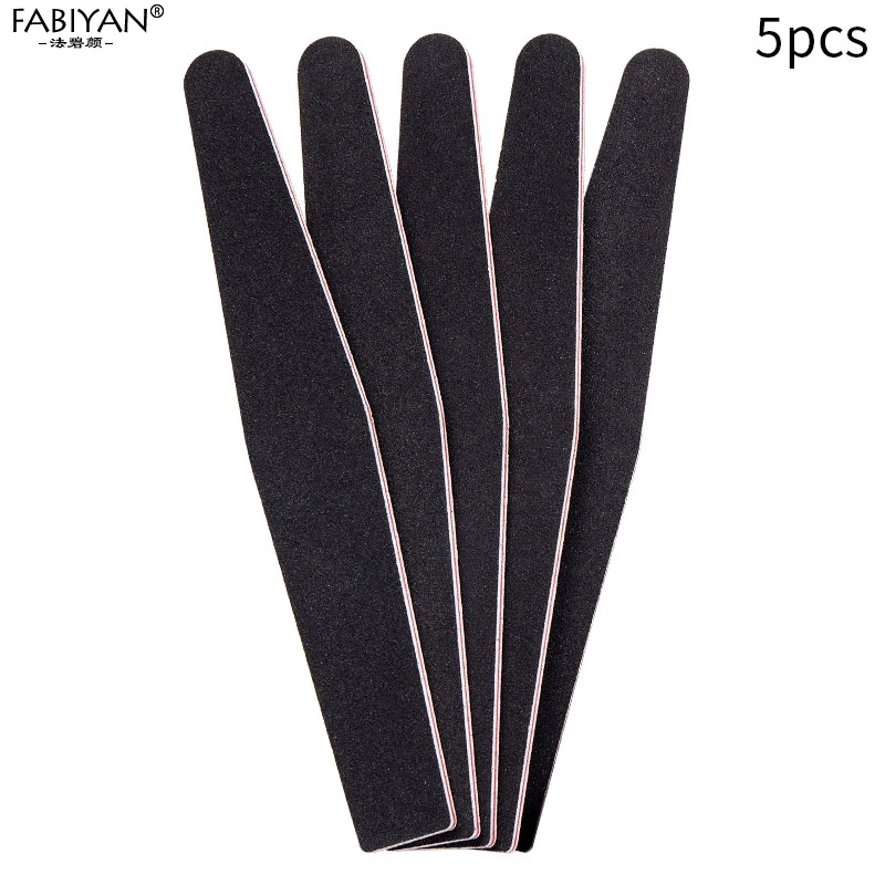 Профессиональные ромбовидные пилки для дизайна ногтей 5 шт. буферные насадки