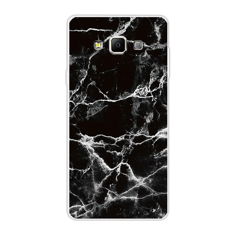 Ультра тонкий чехол для Galaxy S6 Edge Plus SM-A700F SM-J700F SM-A320F модный прозрачный чехол для телефона для J7 A3 A7 - Цвет: 09