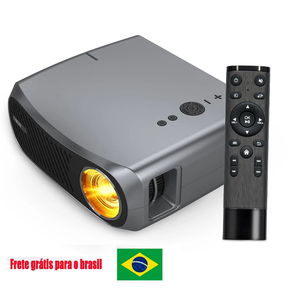 Проектор 4K для домашнего кинотеатра видеопроектор со светодиодной подсветкой 7200