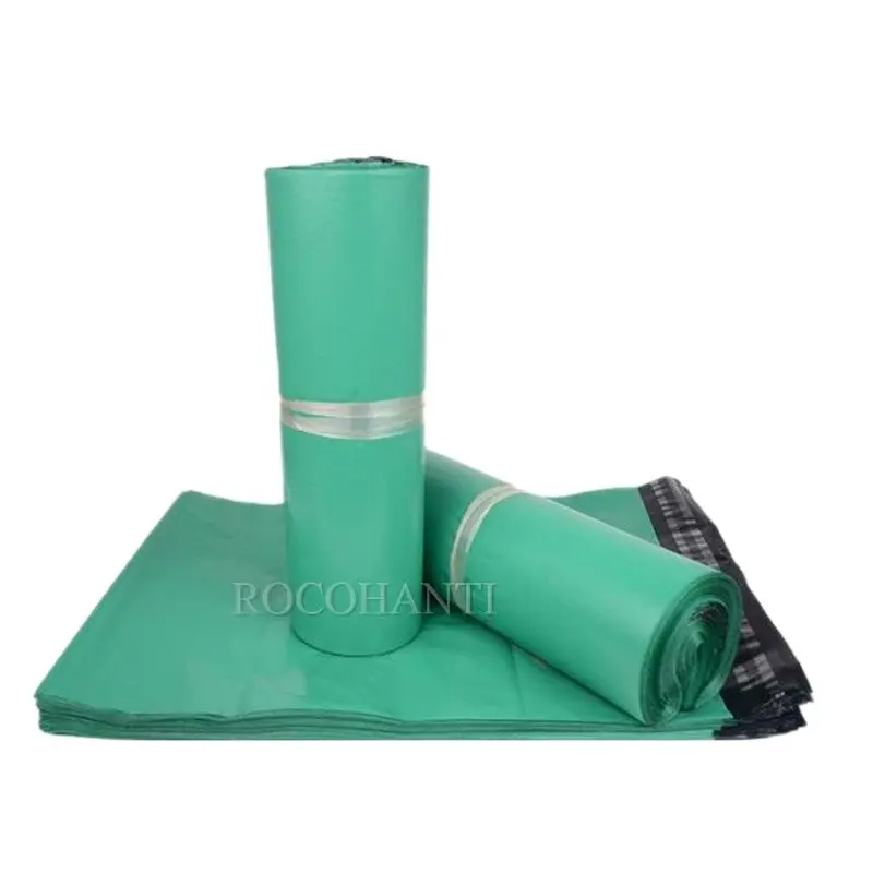 100x пользовательские печатные цветные поли почтовые программы зеленого цвета