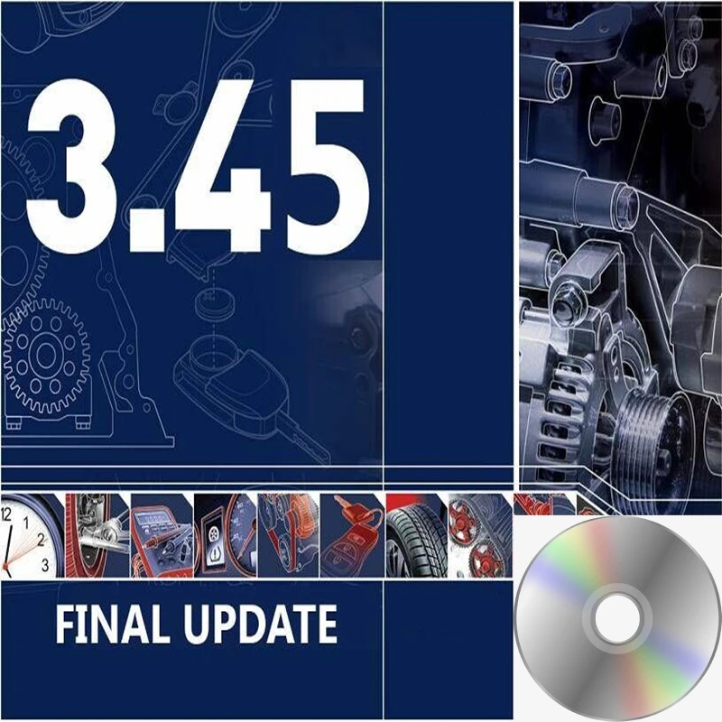 2021 авто-Data 3,45 автомобильное программное обеспечение Авто Data3.45 2014 Последняя версия Программное обеспечение для ремонта автомобилей с устан...
