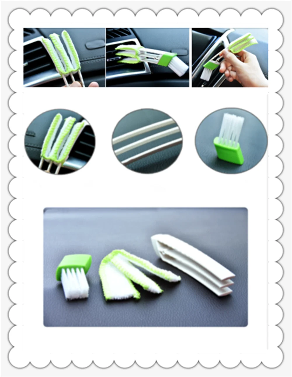 Щетка для чистки автомобиля компьютерный кондиционер жалюзи уход за BMW E46 E39 E38 E90