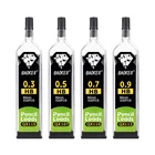 Автоматический свинцовый фотокарандаш 0,30,50,7 мм, сменный карандаш для механического карандаша 2BHB2H, черные свинцовые школьные принадлежности