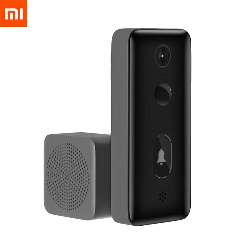Умный дверной звонок XIAOMI MIJIA 1080P HD 2 инфракрасных звонка с ночным видением