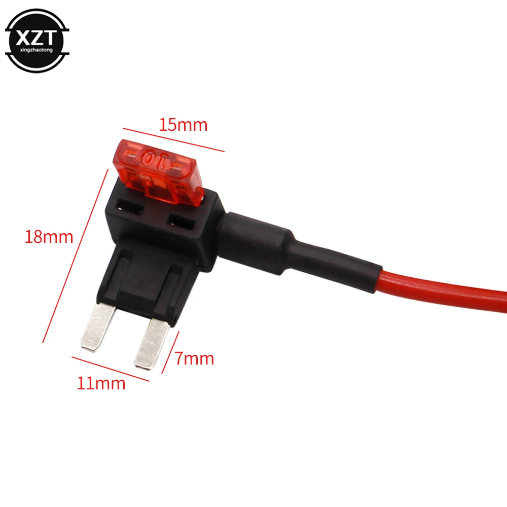 Автомобильное зарядное устройство с двумя USB-портами 12 В светодиодный вольтметр