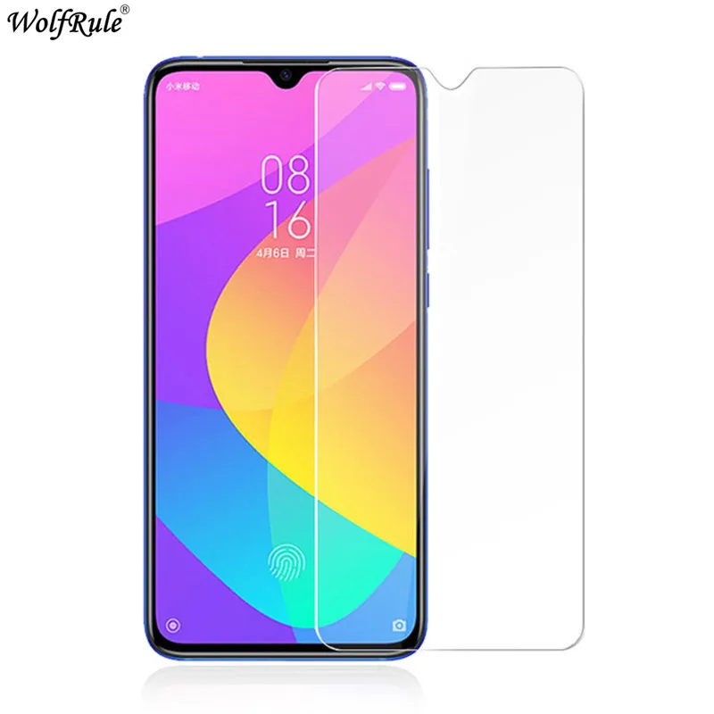 2 piezas de vidrio protector de pantalla para Xiaomi Mi 9 Lite vidrio templado para Xiaomi Mi 9 Lite HD pel&iacute;cula protectora de tel&eacute;fono Mi 9 Lite vidrio-0