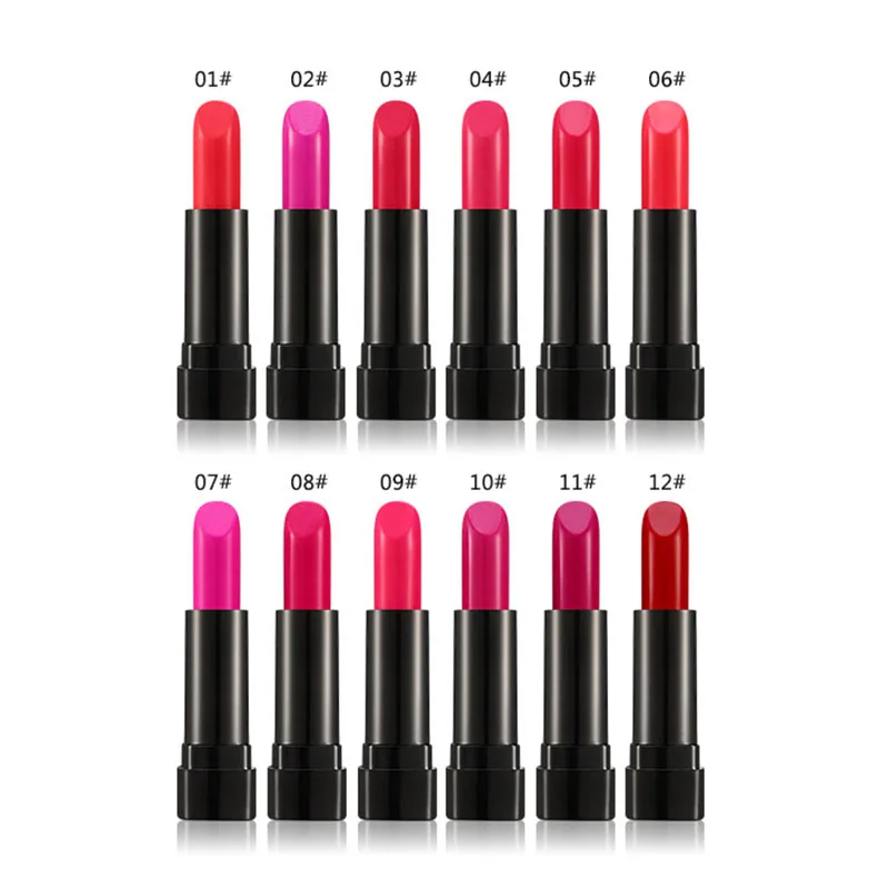1 шт. 12 цветов губная помада в виде тыквы/красной помады жидкий Блестящий Блеск