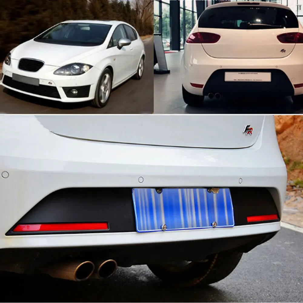Dsycar 3D металла FR логотип Автомобильная наклейка с эмблемой значком + 4 шт.