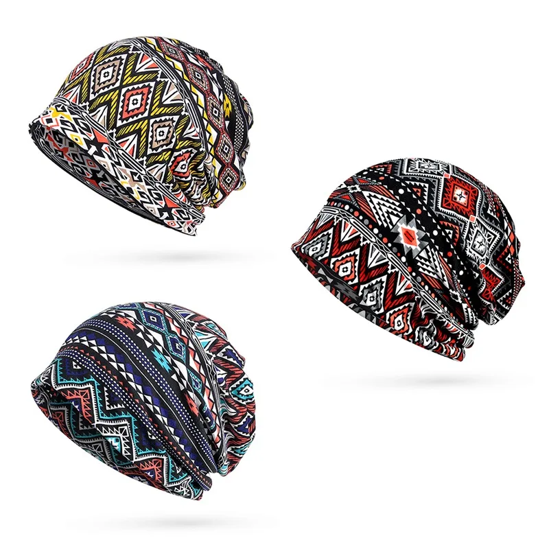 Шляпа уличная мода геометрический принт мягкий солнцезащитный козырек дышащие