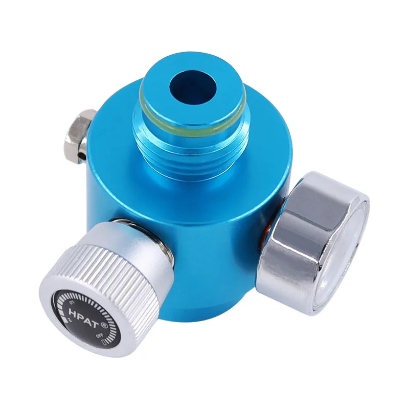 SPUNKY многоцветный 0-300psi Пейнтбол сжатия воздуха/Co2 Регулируемый регулятор с 1,8 K Burst Disk