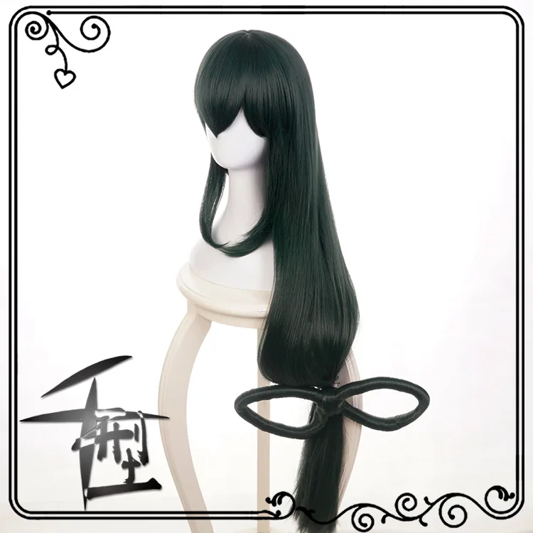 Парик Asui Tsuyu для косплея из аниме Моя геройская Академия | Костюмы