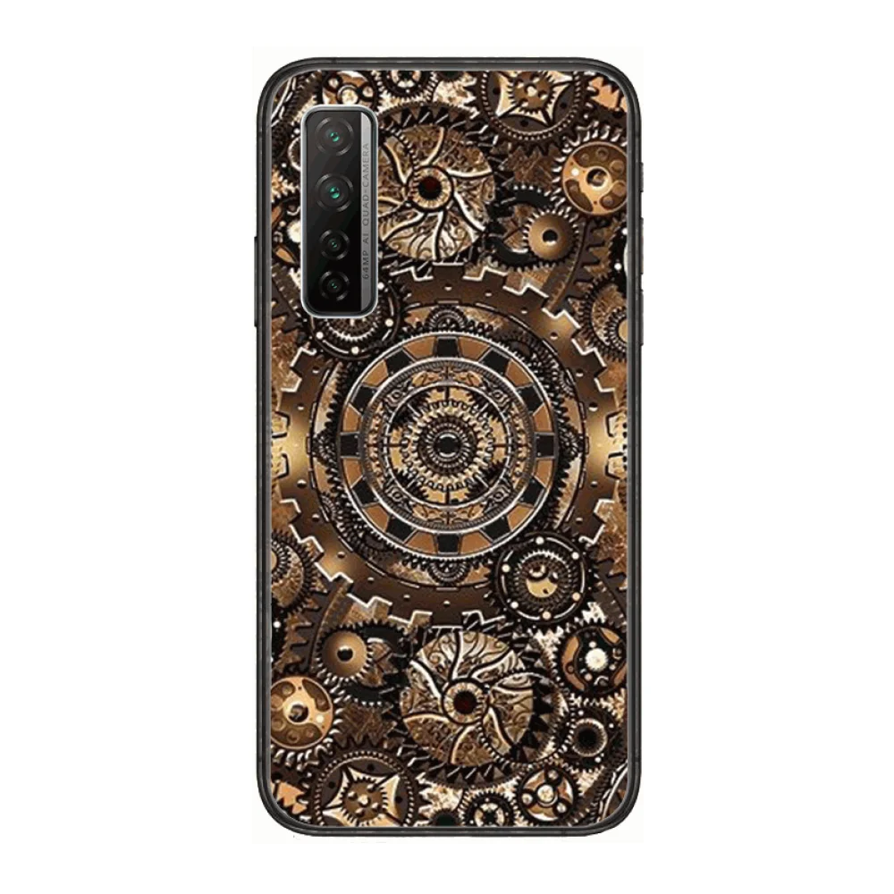 

Fashion luxury Phone Case For Huawei Nova p10 lite 7 6 5 4 3 Pro i p Smart ZBlack Etui 3D Coque Painting Hoesje