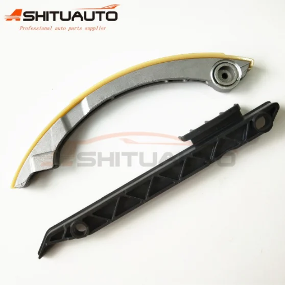 2PCS AshituAuto комплект синхронизации двигателя рельсовая направляющая цепи для Saab B207 Vauxhall Opel Z20NET Buick Insignia 2,0 2,4 - Цвет: 2PCS