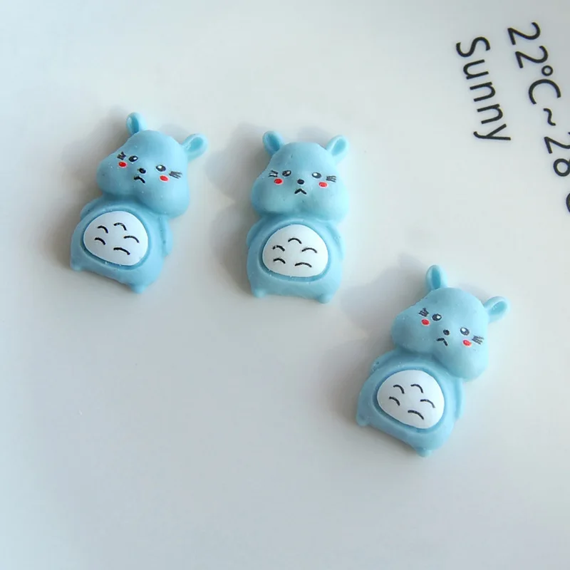 10 шт. кавайный хомяк из смолы с плоским основанием кабошон украшения для