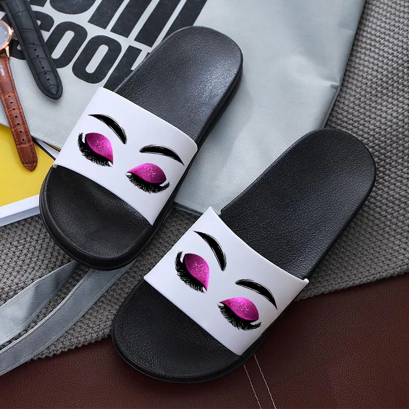

Fashion Slippers Women 2020 Casual Open Toe Flip Flops Women Home Bathroom Shower Non-slip Slippers Beach Shoes Zapatos Muje