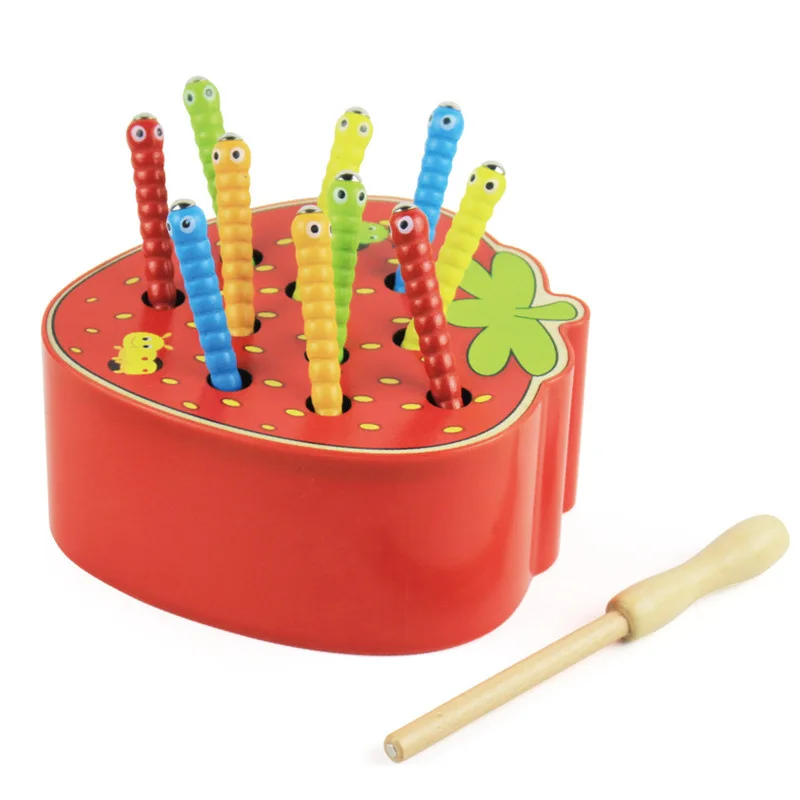 Обучающие игрушки детские деревянные пазлы для развития когнитивных