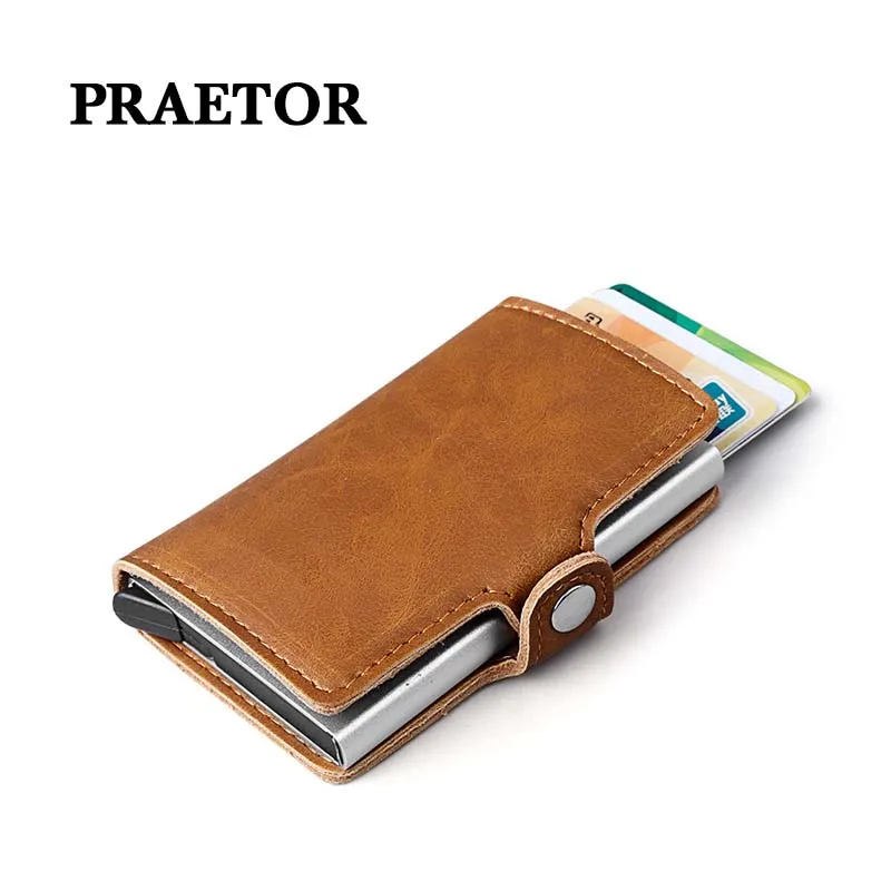 Умный бумажник в алюминиевой коробке держатель для кредитных карт мужчин и