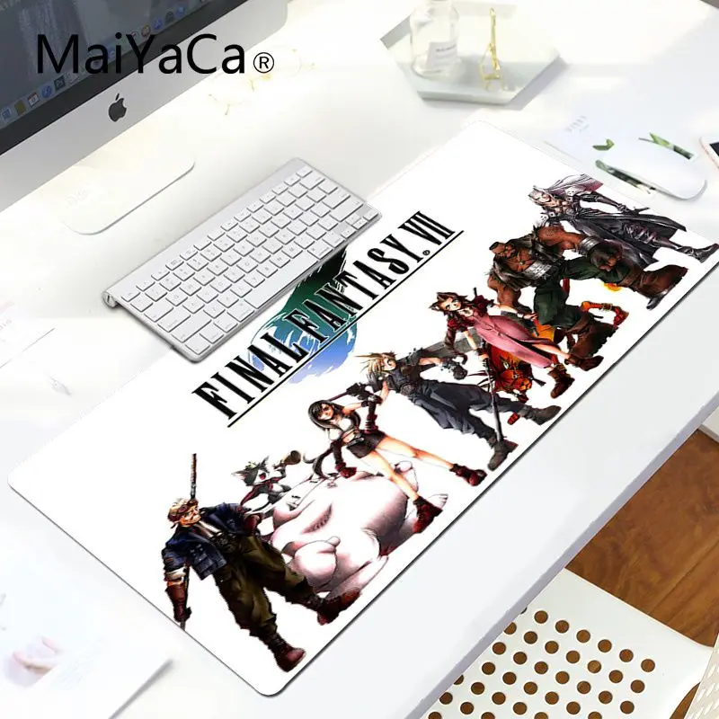 MaiYaCa Красивая Аниме игра final fantasy ноутбук игровой мыши коврик для мыши Большой Коврик Для Мыши Компьютерный коврик для ПК