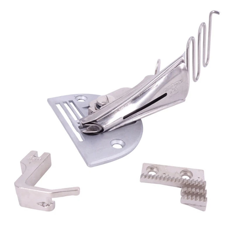 Оверлок папка A10 Скоба Кромка под прямым углом для швейной машины со строчкой