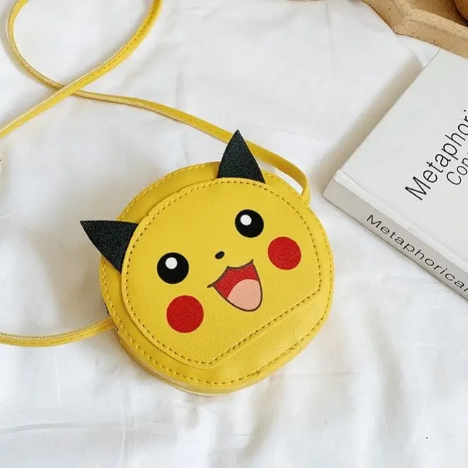 

TOMY Pokemon Surrounding The New Children's Cute Cartoon Pikachu Shoulder Bag Fashion Mini Bag Messenger Bag