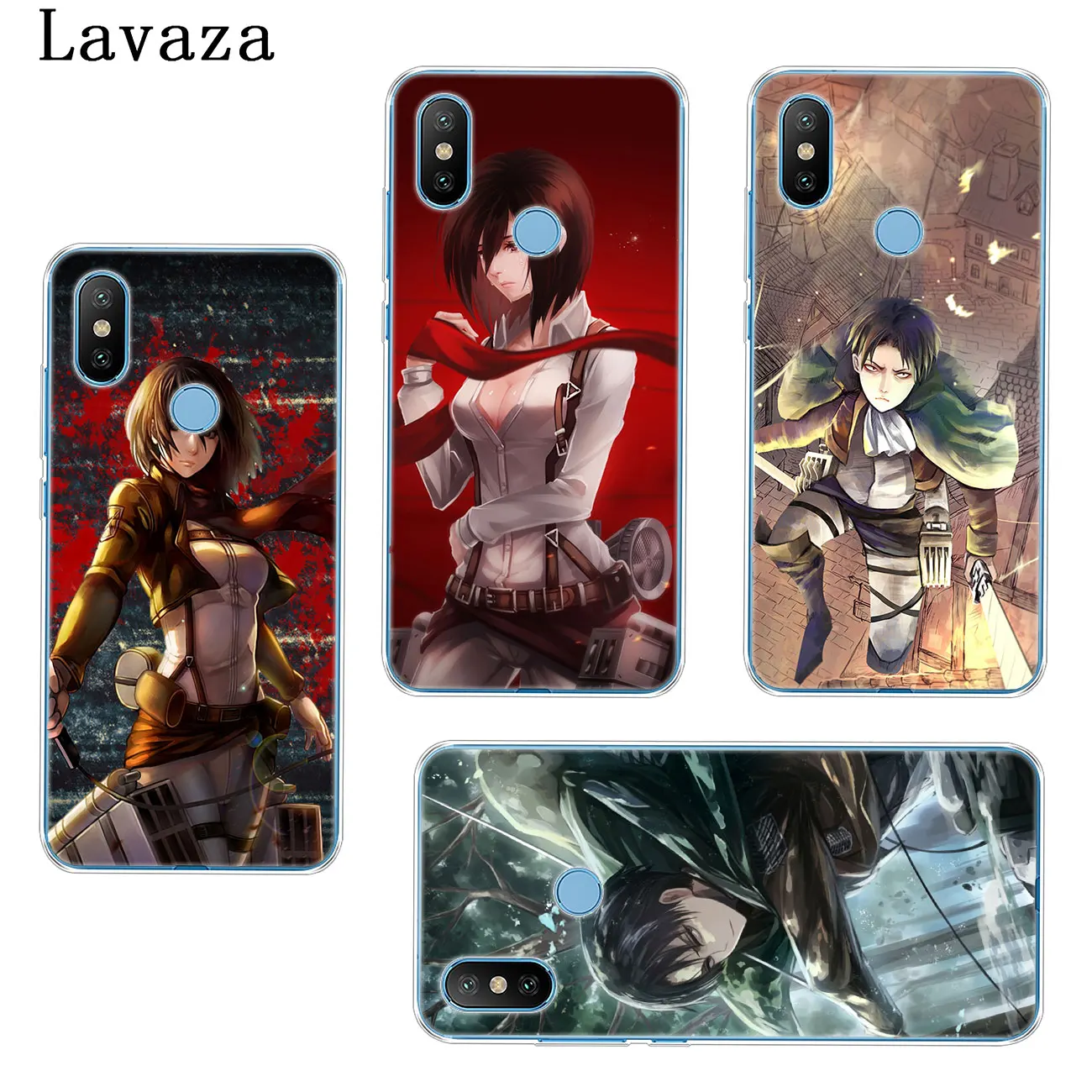 Чехол для телефона Lavaza Anime Attack on Titan Xiaomi MI 10 9 9T CC9 CC9E A3 Pro 8 SE A2 Lite A1 6 pocophone f1 Mi10 |