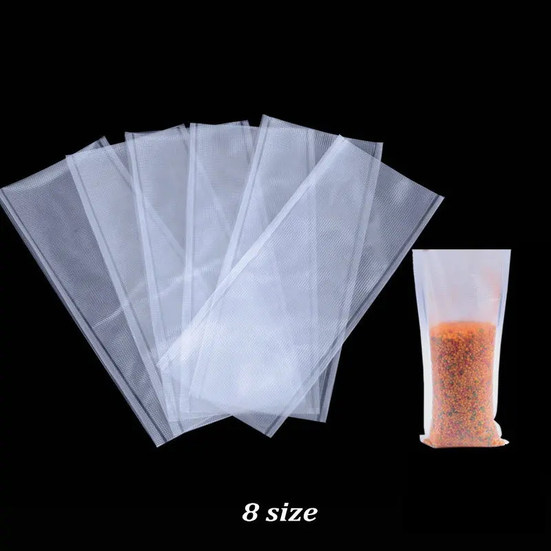 50 Pcs/Bag Multiple Sizes Water Dissolving PVA Bags Carp Fishing Material Tackle Quick Water Soluble Solid Bait Bags 8 Size 2
