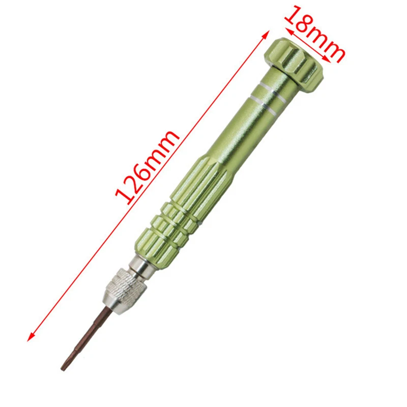 Ручка отвертки для ремонта часов с 5 запасными насадками 1 шт. | Инструменты