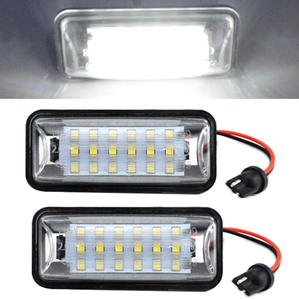 

Car License plate light white lamps 18 SMD LED Chip For Subaru Forester BRZ Impreza Legacy XV Crosstrek2013 2014