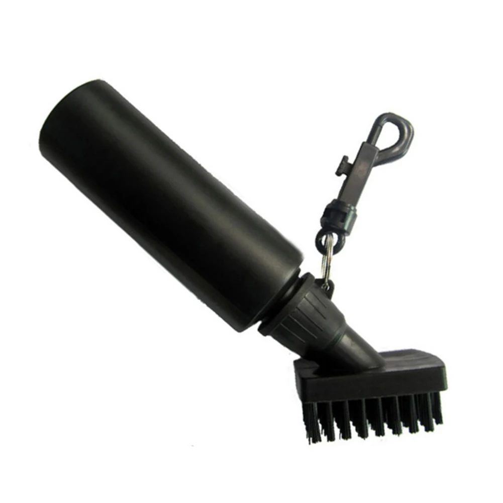 

Family Scrub Wet Hook Golf Club Cleaning Brush Sports Equipment Multipurpose Tool Protable Black With Extrusion Water Bottle