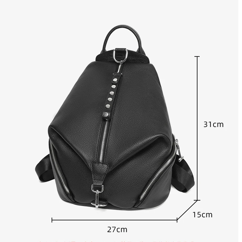 

Diinovivo 2021 New Designer Women Backpack Large Waterproof Shoulder Bag Multifunctional School Bag Anti-theft Women Bag Lady