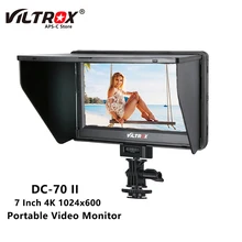 Viltrox DC-70 II 7 Inch DSLR On Camera Field Monitor HDMI LCD Display Video Assis Protable IPS HD 1024*600 AV Input for Camera