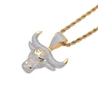 Модное ожерелье Стразы в стиле хип-хоп для мужчин, сверкающее Сверкающее золотое ожерелье, ювелирные изделия в подарок