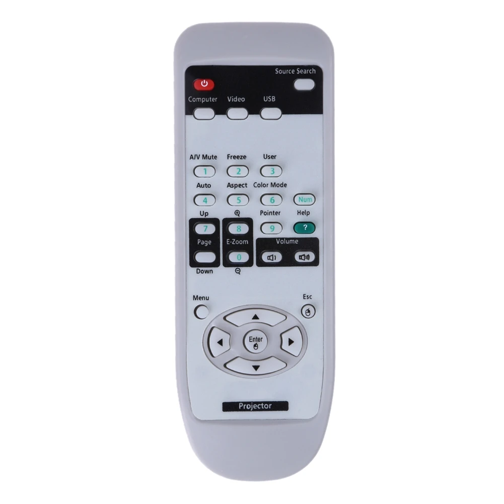 Replacement Remote Control Suitable For Epson Projector Emp-S3 X3 S4 Emp-83 Emp-83H Eb-440W Eb-450W Eb-460/I H283A Emp-S1 | Электроника