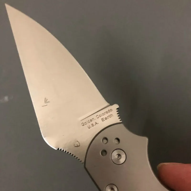 Новый Титан/G10 ручка карманный Ножи D2/440C лезвие G10 Ручка складной EDC инструменты 13