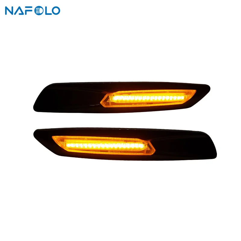 12 В автомобильный боковой Индикатор сигнальная лампа поворота для BMW E60 E61 E90 E91 E81